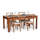 Ver imagem 5 de Mesa de Jantar Extensível 1200-1600 Madeira Maciça Zuzu Artemobili