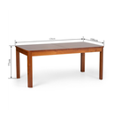 Ver imagem 4 de Mesa de Jantar Extensível 1200-1600 Madeira Maciça Zuzu Artemobili