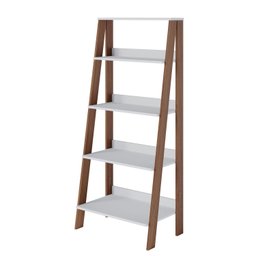 Estante para Livros Escada 140cmx61cm 4 Prateleiras Tok Yescasa - 6