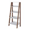 Estante para Livros Escada 140cmx61cm 4 Prateleiras Tok Yescasa - 6