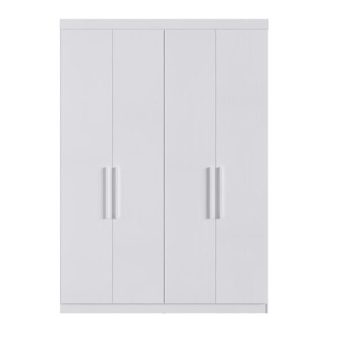 Roupeiro Herval Ph 1714 - Cor Branco - sem Espelho