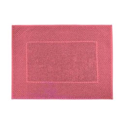 Tapete para Banheiro Toalha de Piso Algodão Ultra Absorvente - Vinho - 1