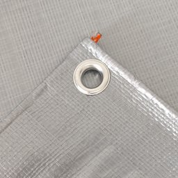 Lona Impermeável com Ilhós Prata 3x2m 330 Micras - 3