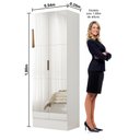 Ver imagem 3 de Sapateira Tokio Premium 2 Portas 5 Prateleiras Carioca Móveis