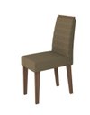 Ver imagem 2 de Conjunto 2 Cadeiras Berlim Imbuia/suede Marrom - New Ceval