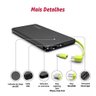 Power Bank Original Universal 10.000mAh Pineng Pn-951 Slim - Preto - 4