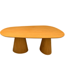 Ver imagem 2 de Mesa de Jantar Organica Tripper em Freijo 180x100cm Modelar Art Modelar Art Moveis