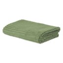 Ver imagem 1 de Peseira Flannel Corduroy Casal 1,94 X 0,80 Verde Malta Niazitex