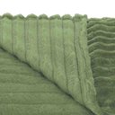 Ver imagem 3 de Peseira Flannel Corduroy Casal 1,94 X 0,80 Verde Malta Niazitex
