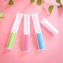 Ver imagem 6 de Rolo Adesivo Tira Pelos Lavável Fiapos Poeira Retrátil Rosa