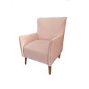 Ver imagem 2 de Poltrona Decorativa Bella Suede Rosa Bebe - Dominic Decor
