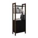 Ver mais imagens de Kit 3 Estantes para Livros 4 Portas Biblioteca AZ Premium Espresso Móveis