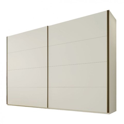 Guarda Roupa Samara 2 Portas Flutuantes 100 MDF - Móveis Europa