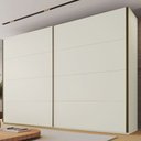 Ver imagem 1 de Guarda Roupa Samara 2 Portas Flutuantes 100 MDF - Móveis Europa