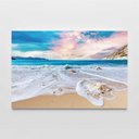 Ver imagem 3 de Quadro Decorativo Paisagem Praia Mar Sala Quarto Casa Escritório