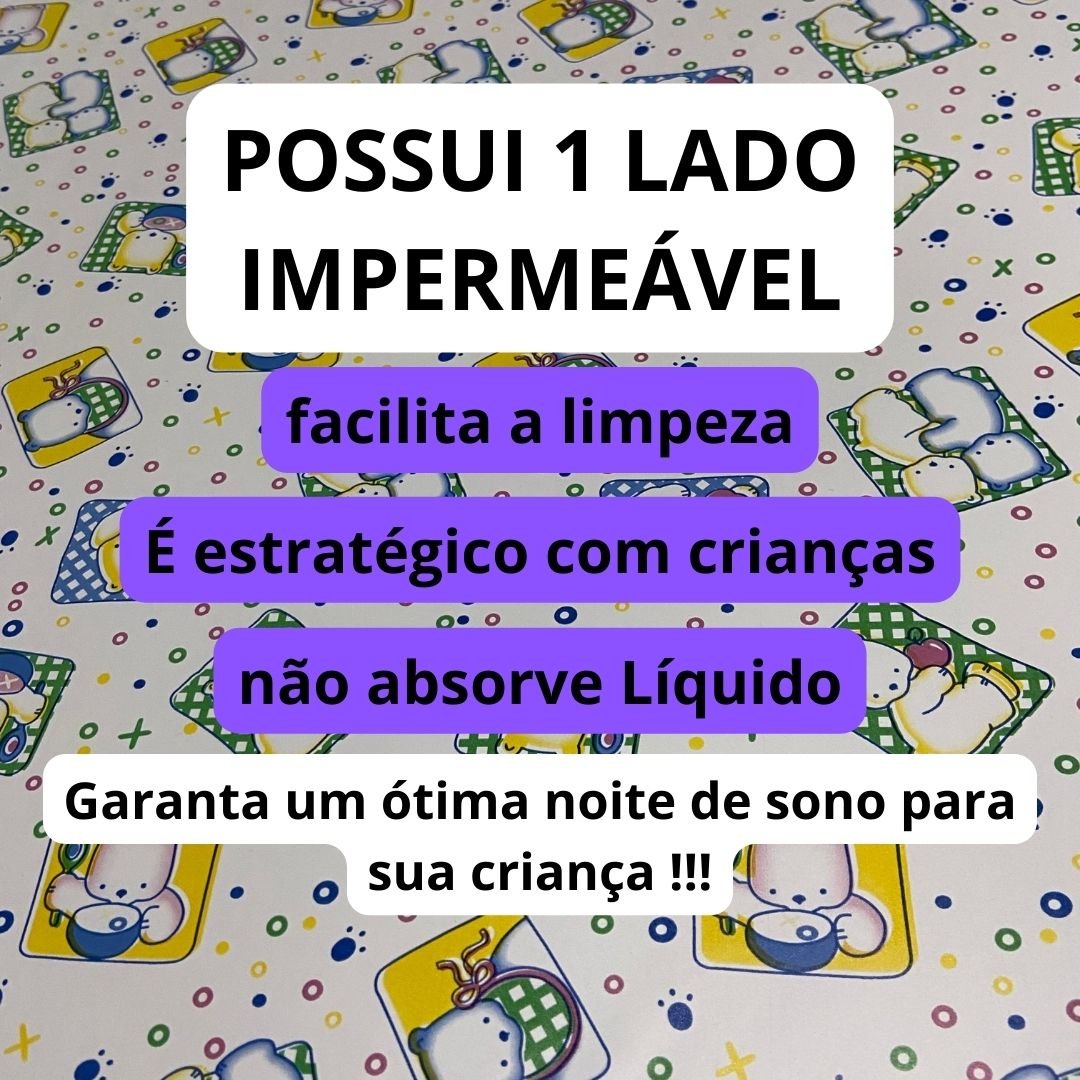 Colchão Infantil para Berço 130x70x07 Cm Espuma D18 Baby - 4