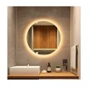 Ver imagem 7 de Espelho Redondo Iluminado com Led Quente 50cm Touch