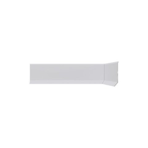 Rodape Neo Clinicus Aluminio Branco Santa Luzia:branco