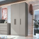 Ver imagem 1 de Guarda Roupa 3 Portas 2 Gavetas Urban 