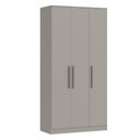Ver imagem 2 de Guarda Roupa 3 Portas 2 Gavetas Urban 