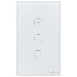 Interruptor Dimmer Smart Wi-Fi Touch 1 Tecla EWS 1101 Branco Intelbras - 1