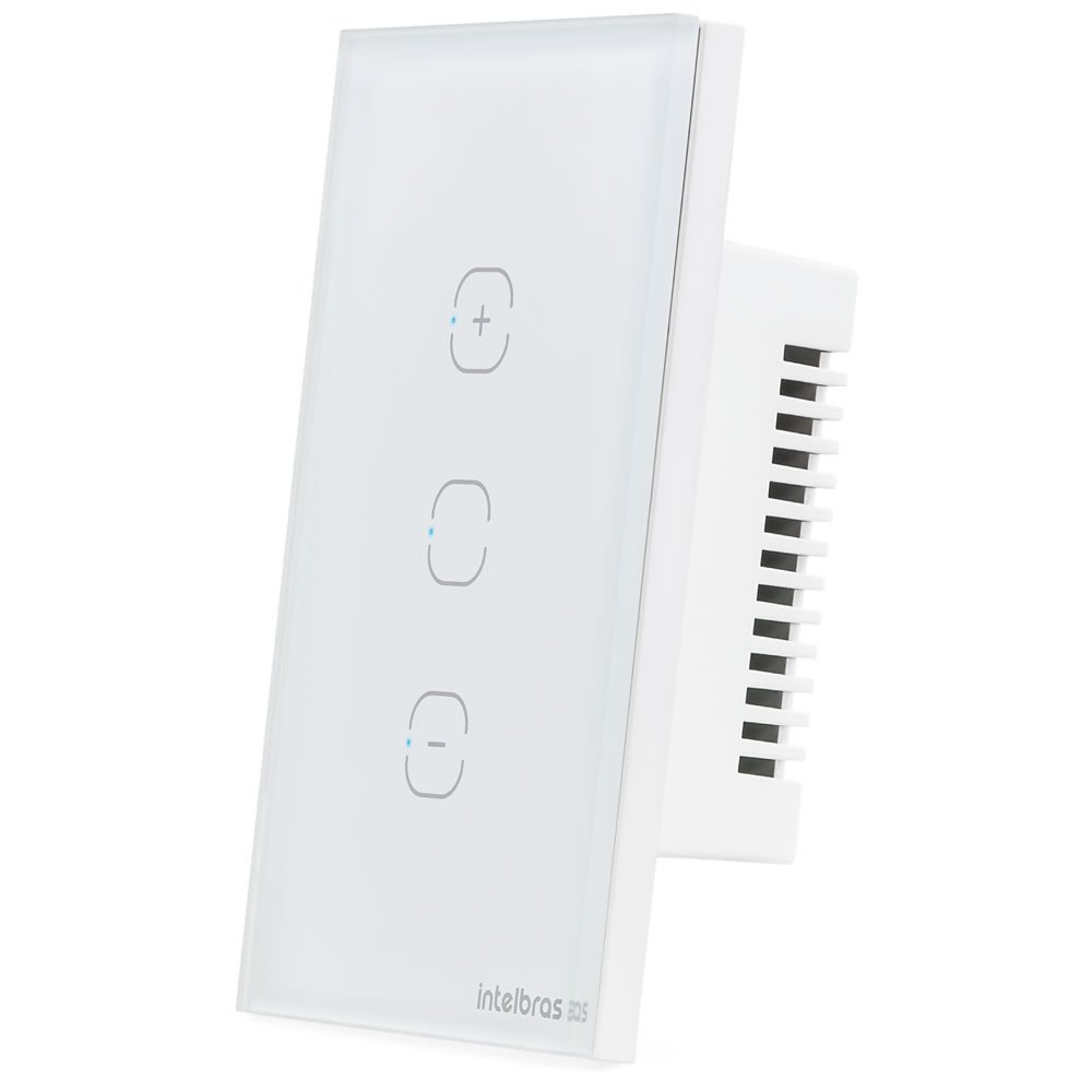 Interruptor Dimmer Smart Wi-Fi Touch 1 Tecla EWS 1101 Branco Intelbras - 5