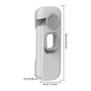 Ver imagem 5 de Fechadura Trava de Segurança Armario Gaveta Protege Bebe Criança Infantil Porta Janela Evita Acident