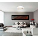 Ver imagem 4 de Plafon Moon Led 24w 500x100mm 3000/4000/6000k G-light