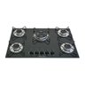 Fogão Cooktop Gás 5 Bocas Chama Tripla 127v/220 Preto - 1