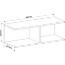 Ver imagem 4 de Nicho para Quarto Requinte+ Cinza 100% MDF