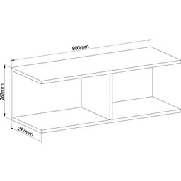 Nicho para Quarto MDF Requinte+  - 2