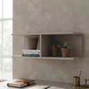 Ver imagem 1 de Nicho para Quarto Requinte+ Cinza 100% MDF
