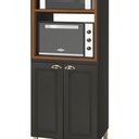Ver imagem 2 de Torre Quente 4 Portas Espaço para Forno e Micro Firenze Chumbo