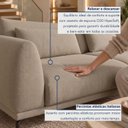 Ver mais imagens de Sofá Living 4 Lugares com Almofadas 250cm Siena