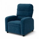Ver imagem 3 de Poltrona do Papai Reclinável Kwid Veludo Azul Matrix