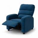 Ver imagem 5 de Poltrona do Papai Reclinável Kwid Veludo Azul Matrix