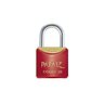 Cadeado com Chave 25mm Latão Vermelho Color Line Papaiz - 1