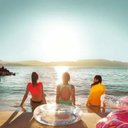 Ver imagem 4 de Boia Inflável com Glitter para Piscina Praia Mor