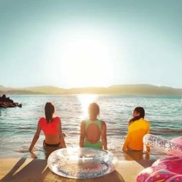 Boia Inflável com Glitter para Piscina Praia Mor - 4