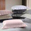 Ver imagem 3 de Porta Travesseiro Confort Montez 50 X 70 Cm Prata Kacyumara 007712.4395.u