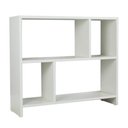 Ver imagem 3 de Rack para Tv Nicho Aparador Madeira para Sala Quarto - Branco