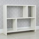 Ver imagem 4 de Rack para Tv Nicho Aparador Madeira para Sala Quarto - Branco