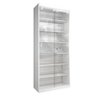 Expositor de MDF com Portas Correr Vidro 210cmx90cmx40cm - 1