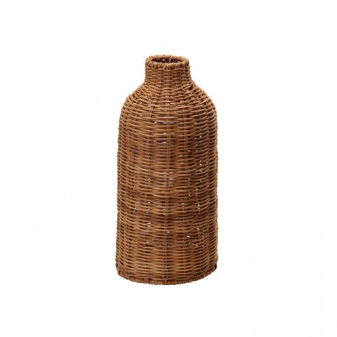 Vaso Decorativo em Rattan 32x16 cm - D’Rossi