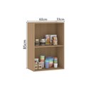 Ver imagem 2 de Armário Aéreo 60cm 2 Portas Slim Luciane Móveis