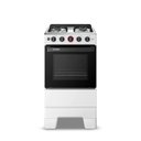Ver imagem 1 de Fogão Esmaltec Ideal Super 4 Bocas 50l Bivolt Branco com Mesa Inox Acendimento Automático