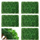 Ver imagem 4 de Kit 16 Painéis de Folhagens Artificiais Placa de Buxinho (60x40) Jardins Permanentes para Decoração