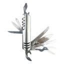 Ver imagem 1 de Canivete Multifuncional Tático 11 Funções Bolso Inox