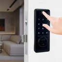 Ver imagem 5 de Fechadura Digital Externa D100 IBluetooth Acabamento Preto