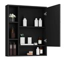 Ver imagem 3 de Armário Suspenso Espelheira 1 Porta com Espelho Olimpia Rede Móveis